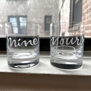 Kate Spade | Two of a Kind Double Old-Fashioned Tumblers, Set of 2